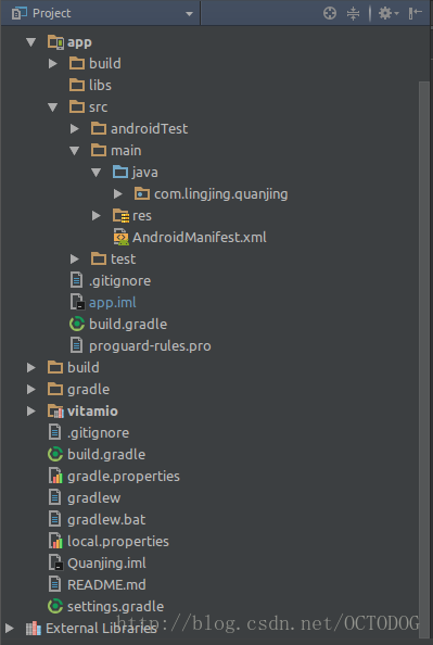 Android工程的目錄結構